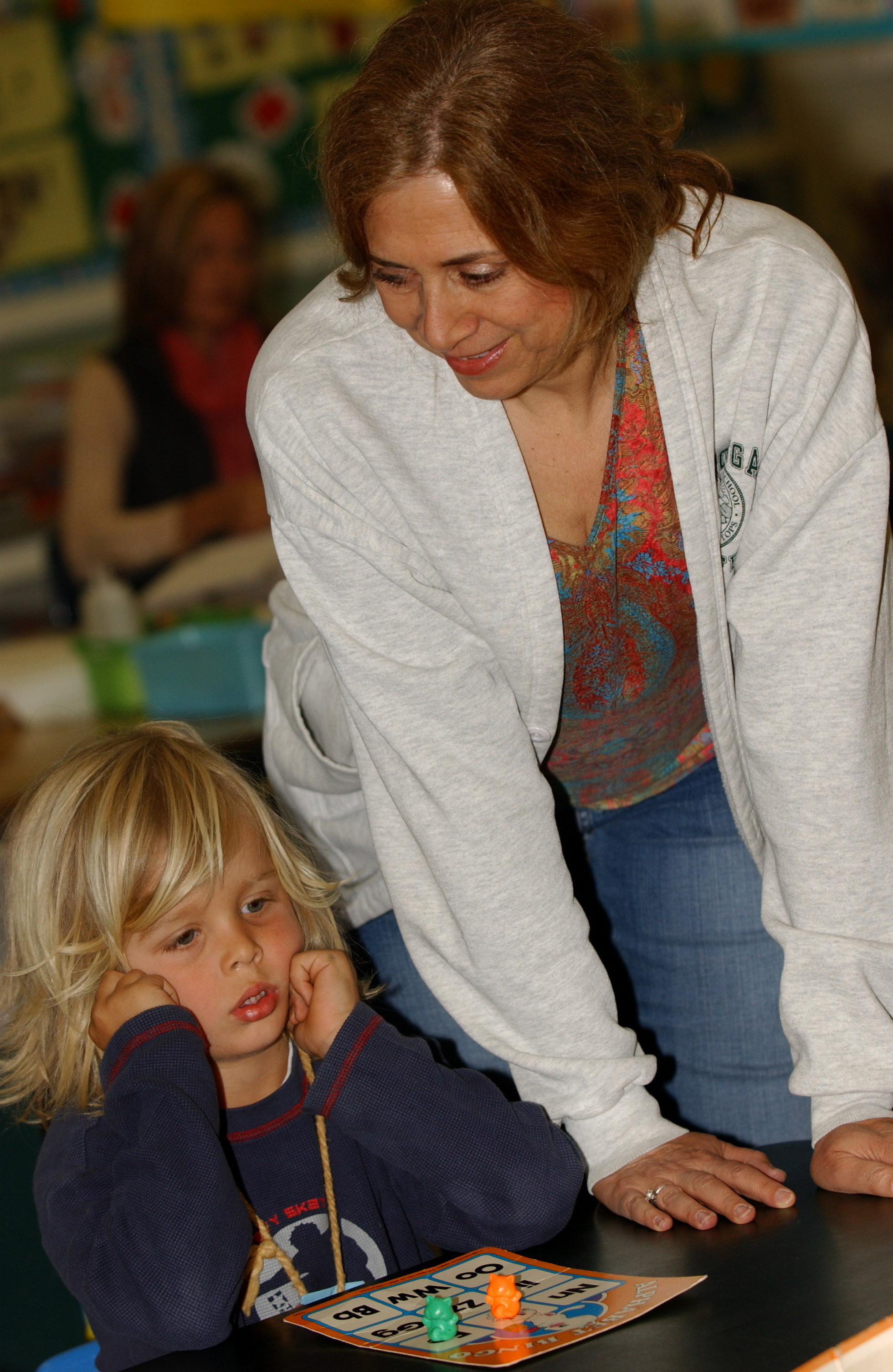 Amy Weisberg won the Lori Petrick Teaching Award, named in honor of the late Palisades Elementary School teacher.